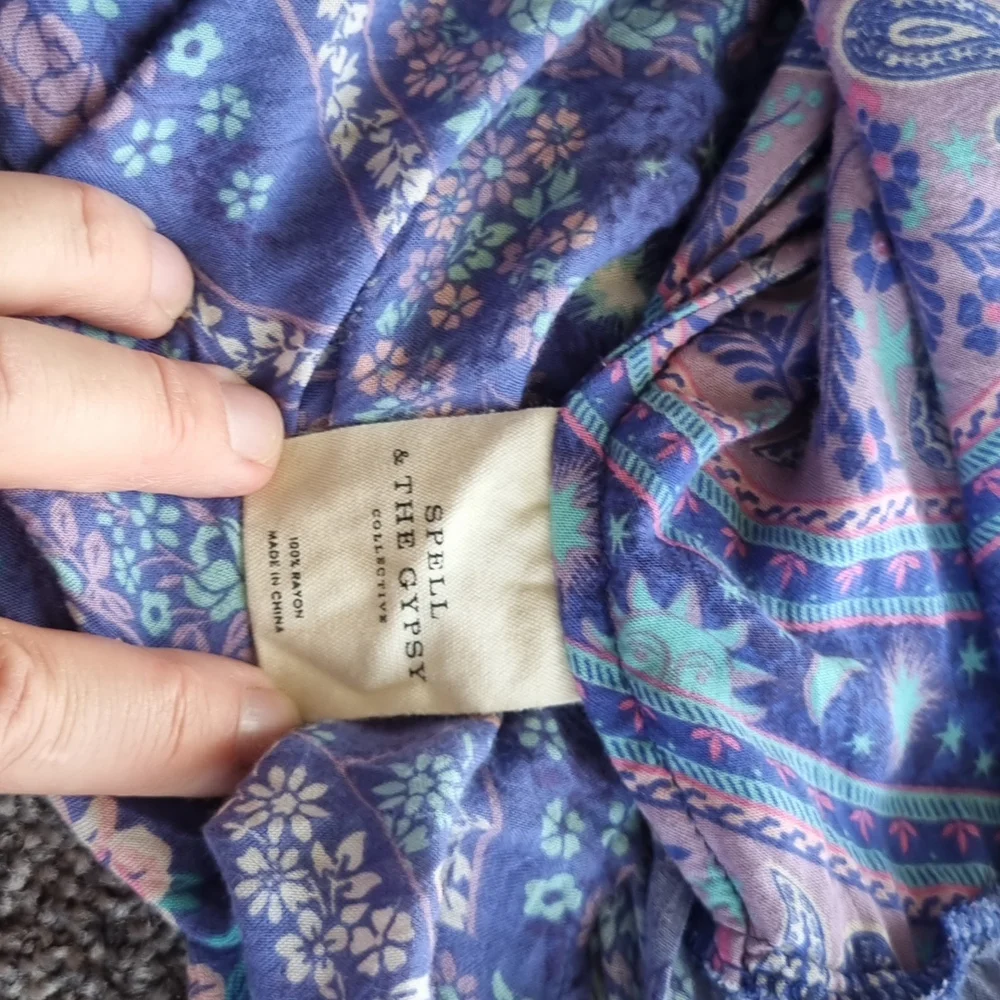 Spell & the gypsy purple and pink luna and floral blouse - Picture 5 of 10